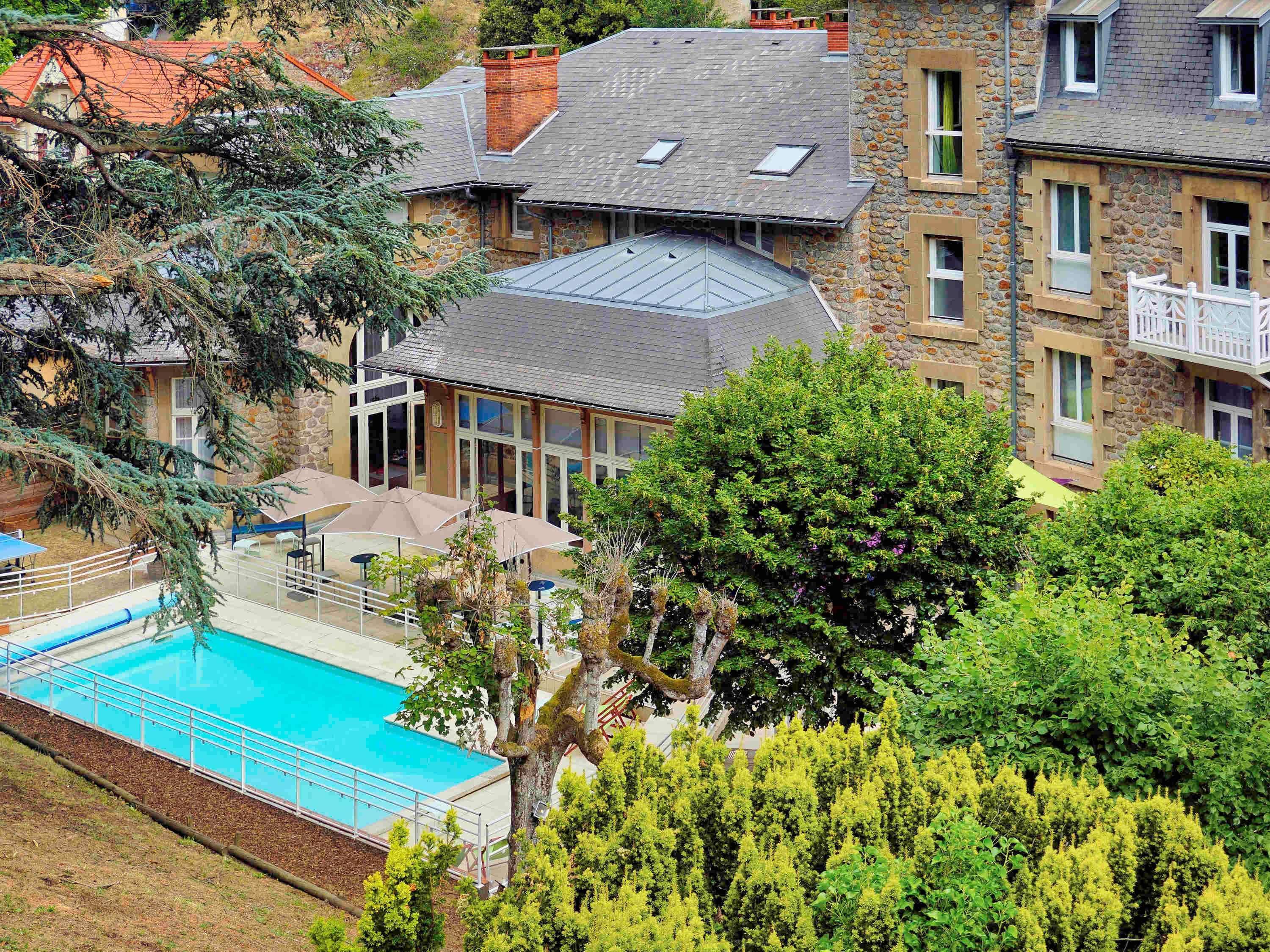 Hotel Mercure Saint-Nectaire Spa & Bien-Etre Экстерьер фото